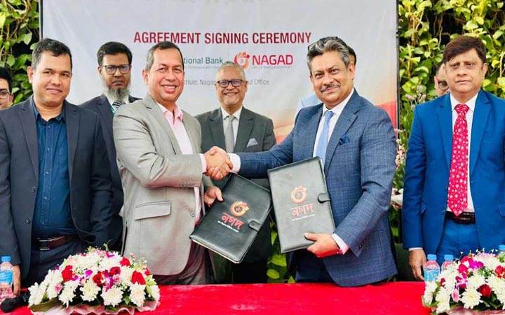 ন্যাশনাল ব্যাংকের মাধ্যমে রেমিট্যান্স আনা যাচ্ছে নগদ ওয়ালেটে